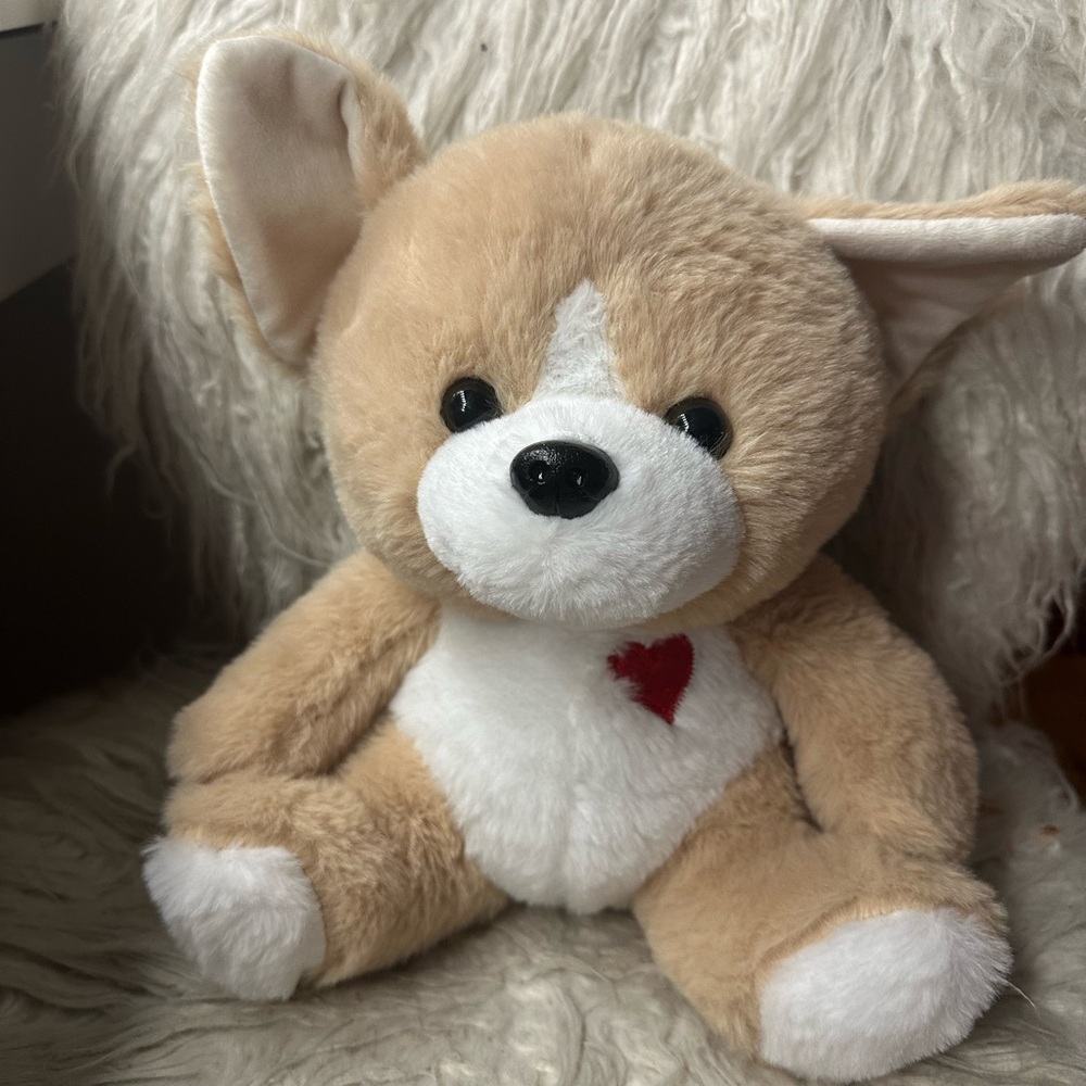 Adorable Plush Dog 🐶